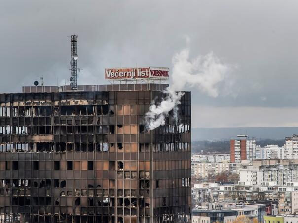 Pritvor dvojici osumnjičenih zbog požara u Vjesnikovom neboderu