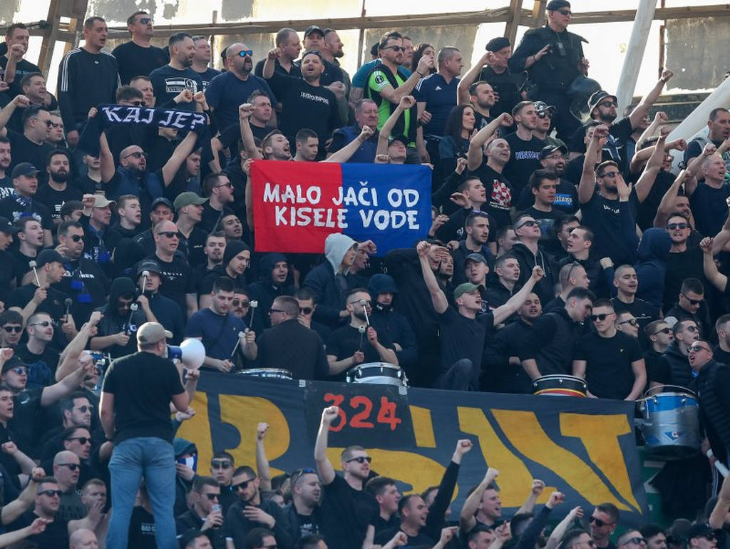 Privedena 23 navijača na derbiju Hajduka i Dinama