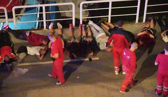Privedeno 130 učesnika tučnjave u Beogradu