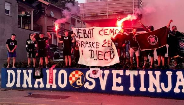 Privedeno 6 osoba zbog gnusnog transparenta u Zagrebu