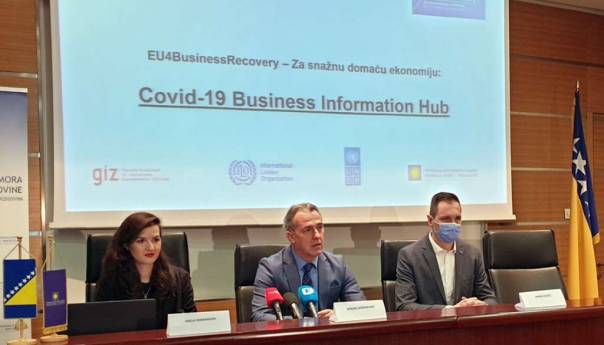 Privredna komora FBiH pokreće projekat 'Covid-19 Business Information Hub'