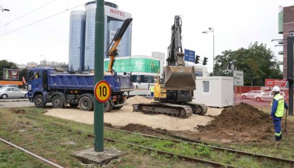Privremena izmjena režima saobraćaja na dionici rekonstrukcije tramvajske pruge