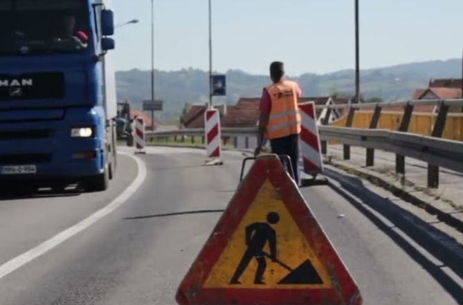 Privremena obustava saobraćaja na A-1 zbog radova večeras