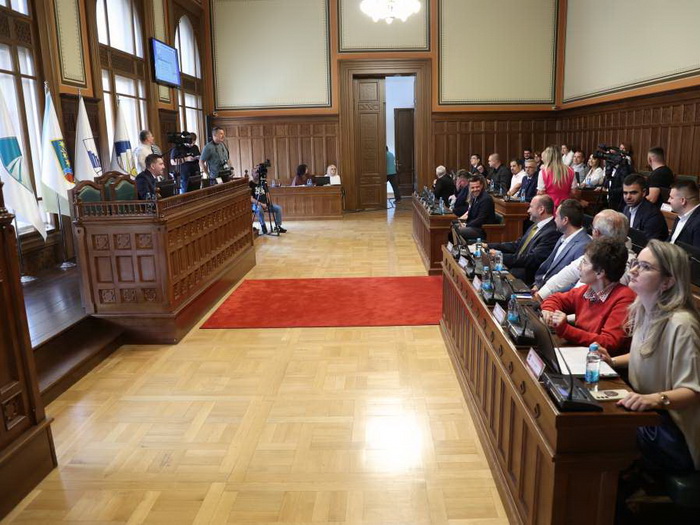 Priznanja "Počasni građanin Grada Sarajeva" američkim kongresmenima, senatorici i prof. Pettigrewu