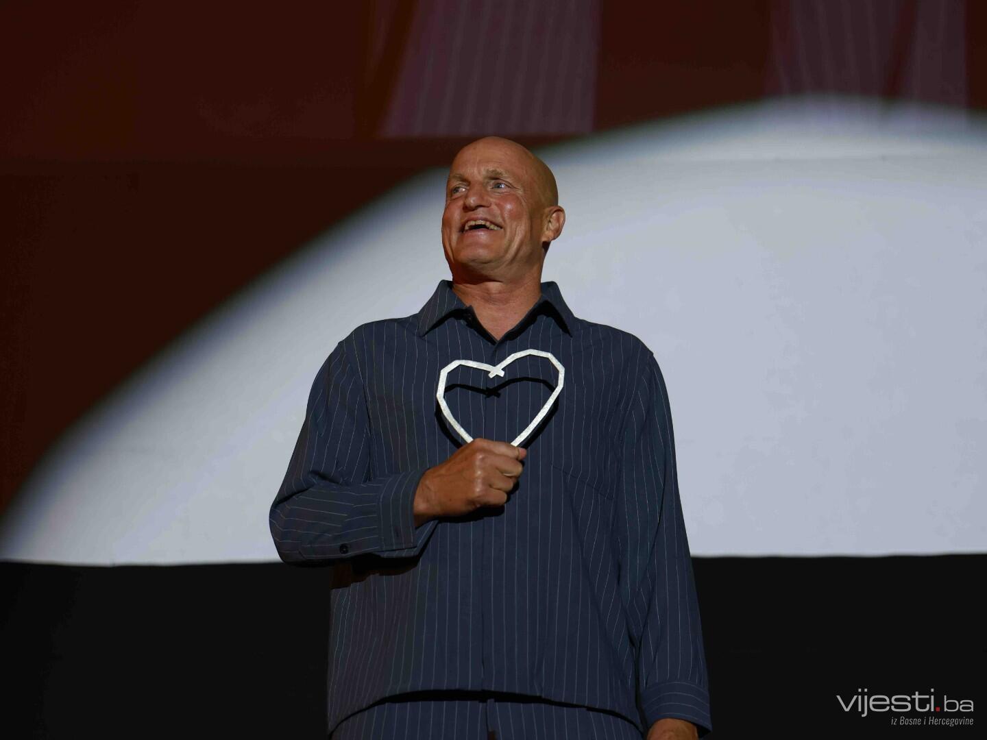 Priznanje zvijezdi Hollywooda: Woody Harrelson primio Počasno srce Sarajeva