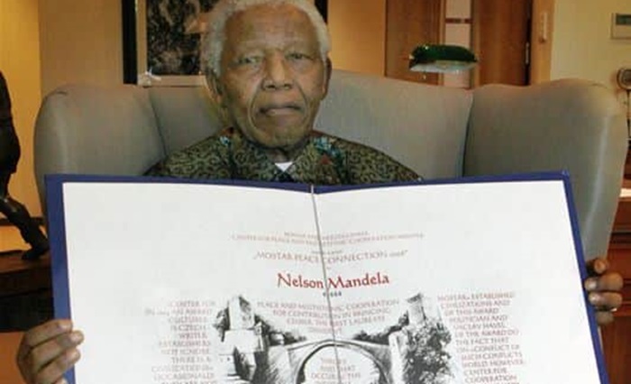 Pročitajte pismo Nelsona Mandele građanima Mostara i BiH iz 2006.