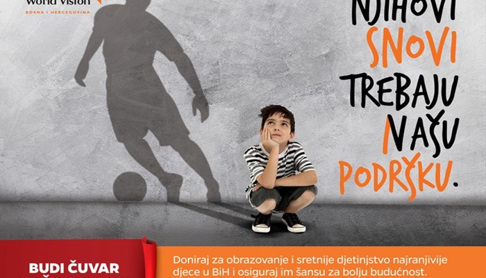 Program podrške djeci - Njihovi snovi trebaju vašu podršku
