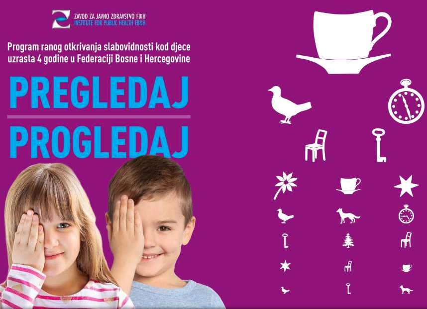 Program ranog otkrivanja slabovidnosti kod djece uzrasta 4 godine u FBiH
