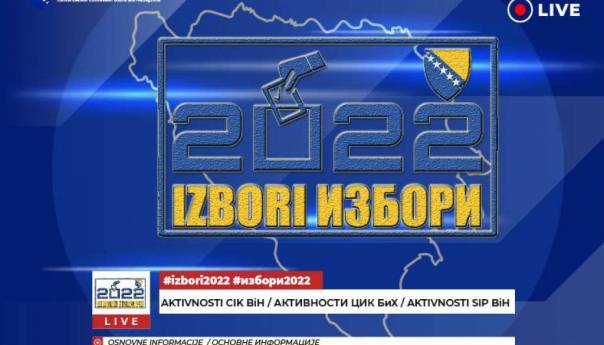 Program TV kanala Centralne izborne komisije BiH 'Opći izbori 2022' od 07.00 sati 2. oktobra