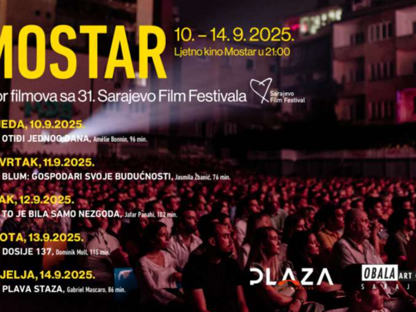 Projekcija filmova s 31. Sarajevo Film Festivala u Mostaru