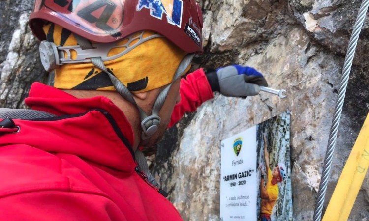 Projekt Amazing Velež: Zvanično završena ferrata 'Armin Gazić'