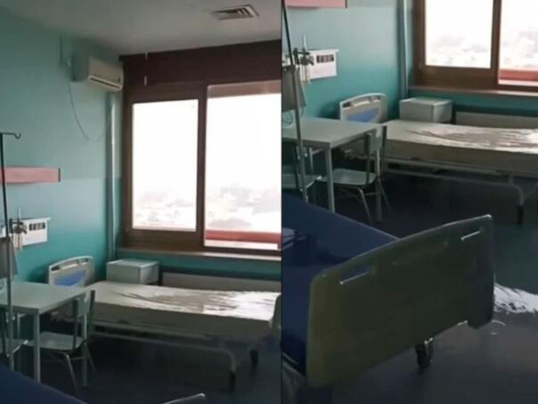 Prokišnjava krov UKC-a RS, pacijenti hitno premješteni