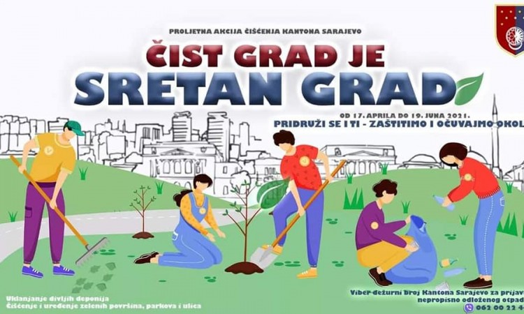 Proljetna akcija čišćenja javnih površina u KS počinje 17. aprila