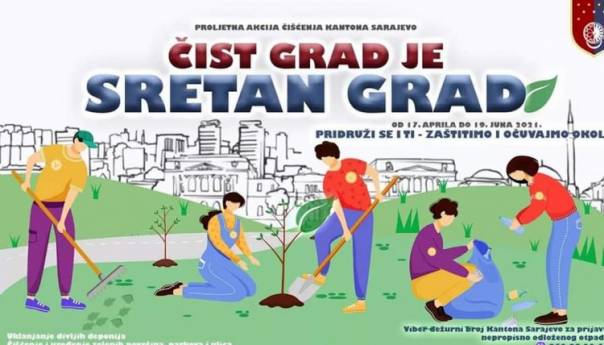 Proljetna akcija čišćenja javnih površina u KS počinje 17. aprila