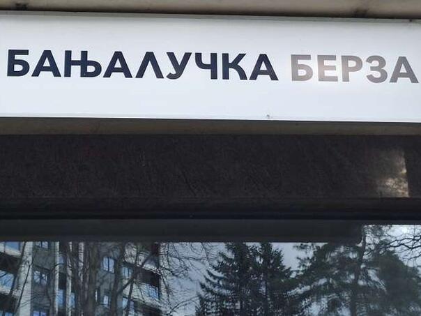 Promet na Banjalučkoj berzi veći od 200 hiljada KM