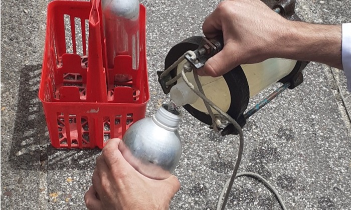 Promjena boje Vrbasa u Bočcu, pretpostavlja se na 'cvjetanje algi'