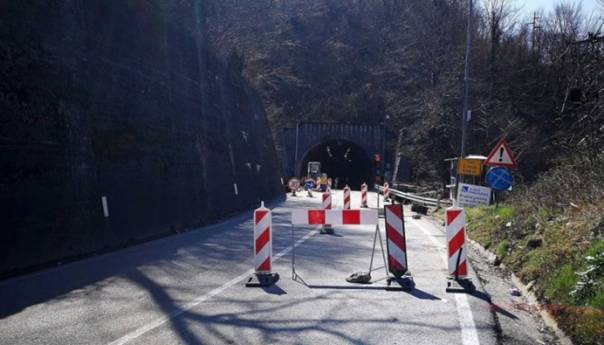 Promjene u dinamici radova u tunelu Crnaja