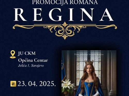 Promocija romana 'Regina' - priča o posljednjoj bosanskoj kraljici