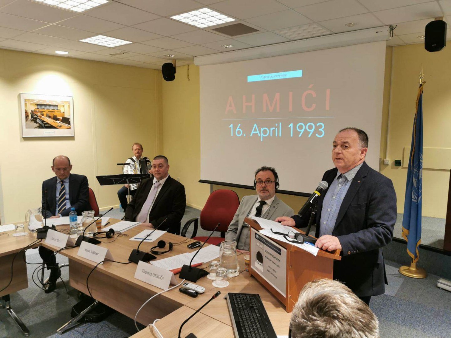 Promovisana knjiga o preživjelom svjedoku pakla u Ahmićima