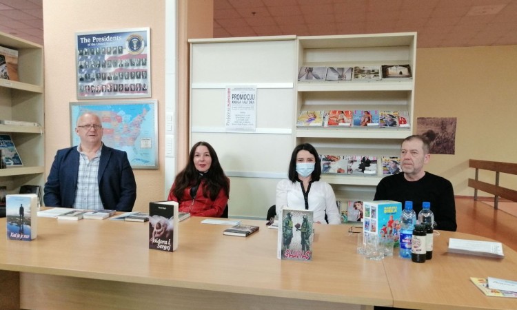 Promovisane knjige brčanskih pisaca Slađane Jovičić i Suvada Alagića