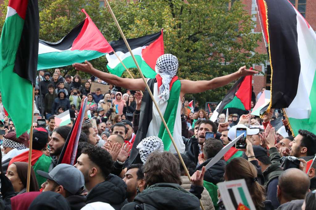 Propalestinski demonstranti u Den Haagu traže akciju ICC-ja protiv Izraela