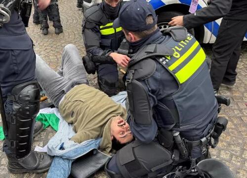 Propalestinski demonstranti uhapšeni u Amsterdamu, oglušili se na zabranu protesta
