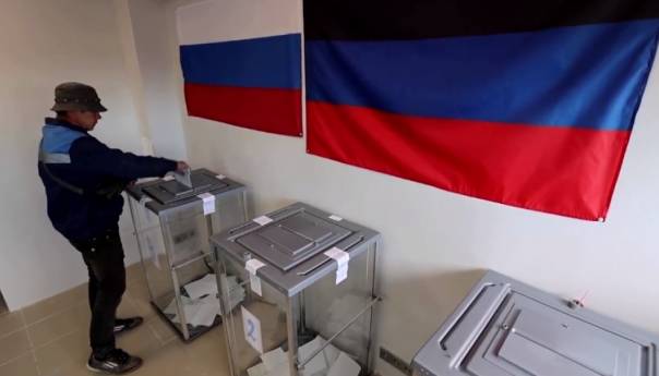 Proruske vlasti u ukrajinskim oblastima objavile prve rezultate referenduma o aneksiji