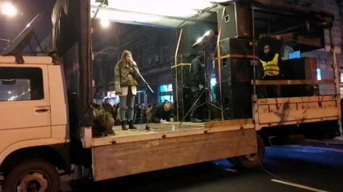 Protest "1 od 5 miliona": Vučiću, nećeš nas demotivisati