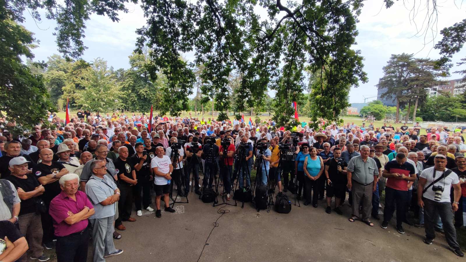 Protest boraca u Banjaluci, traže objavu javnog registra, veće naknade...
