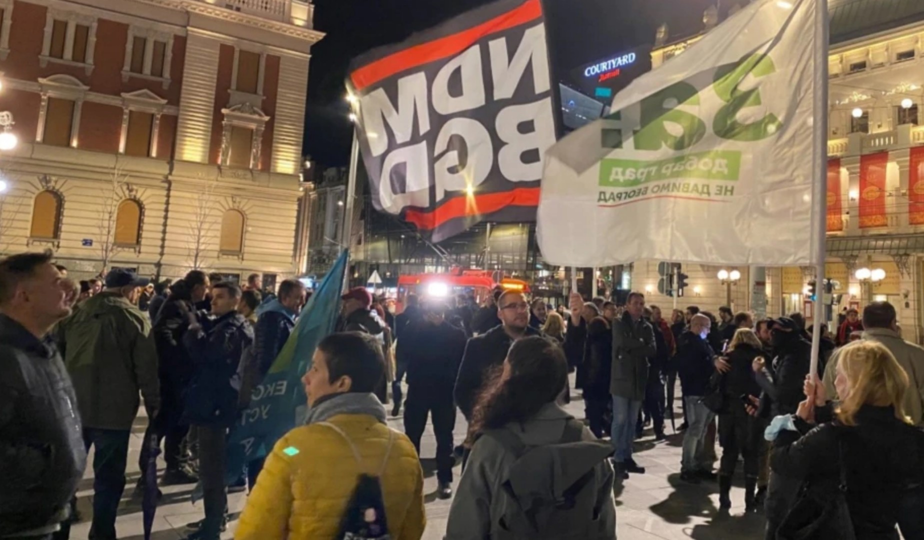 Protest građana u Beogradu: "Stop režimskom nasilju!"