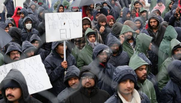 Protest migranata u Lipi: Želimo pravdu