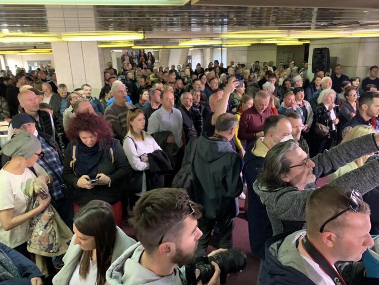 Protest radnika BHRT: Više od 800 krivičnh prijava