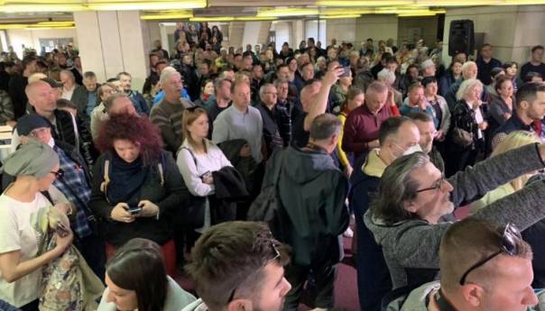 Protest radnika BHRT: Više od 800 krivičnh prijava