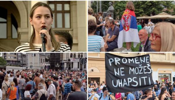 Protest 'Srbija protiv nasilja' u Beogradu i još 10 gradova u Srbiji