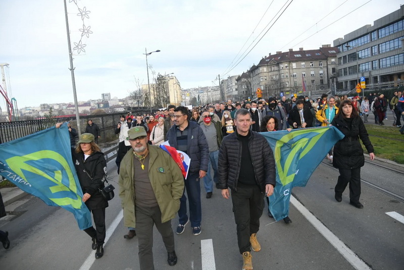 Protestne blokade saobraćaja u nekoliko gradova Srbije