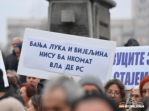 Protest u Bijeljini: Ovo je nepravda i otimačina