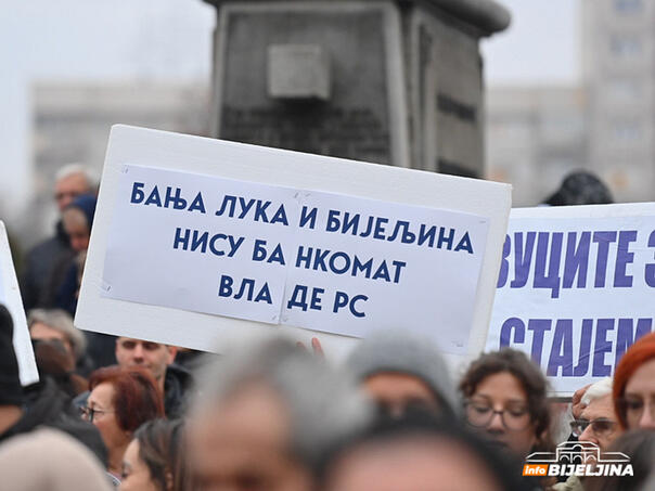 Protest u Bijeljini: Ovo je nepravda i otimačina