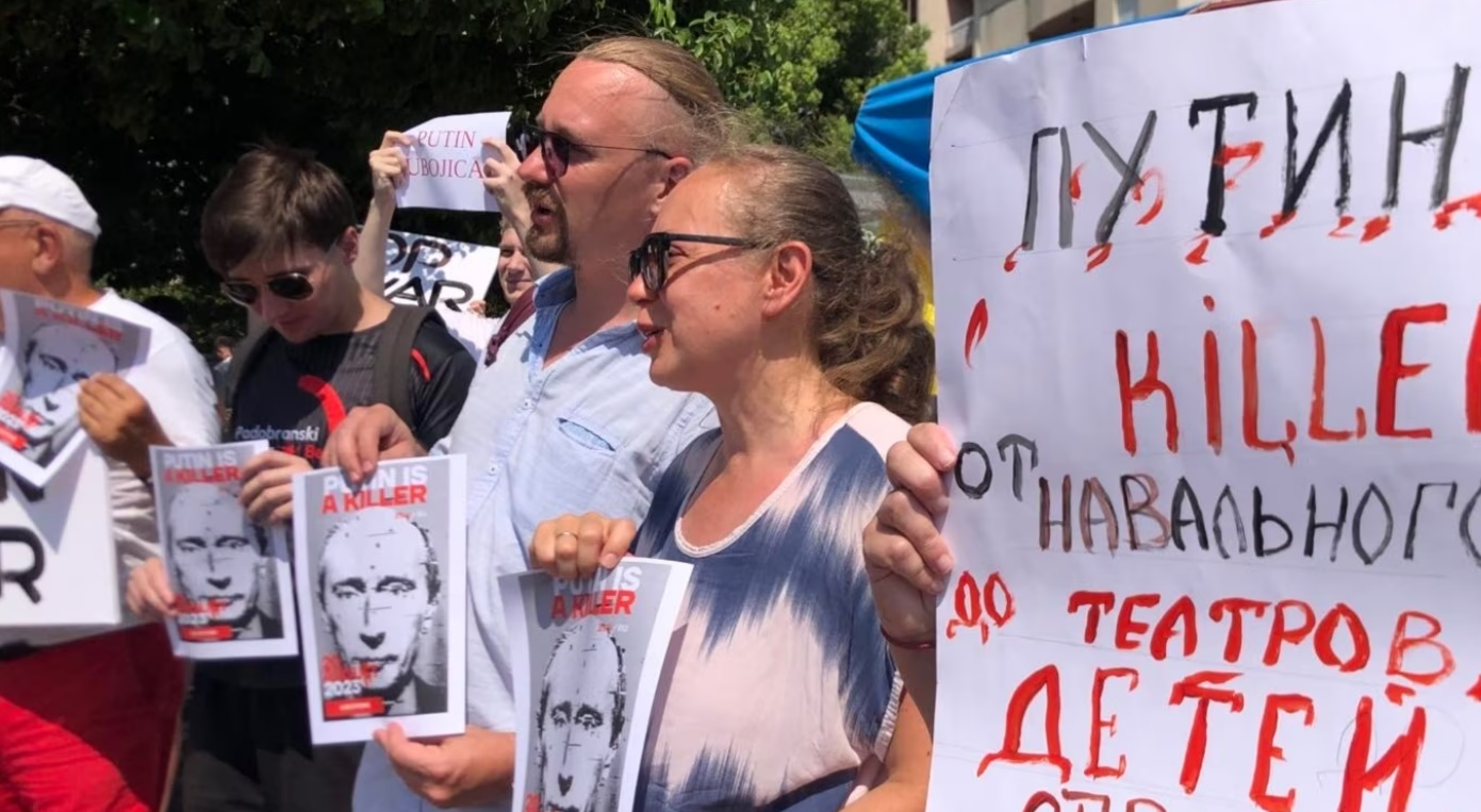 Protest u Podgorici 'Putin je ubica'