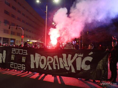 Protest u Sarajevu kroz objektiv Vijesti.ba