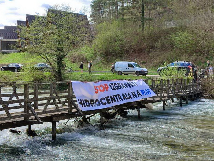 Protest u Šipovu zbog namjere da se na Plivi gradi mala hidroelektrana