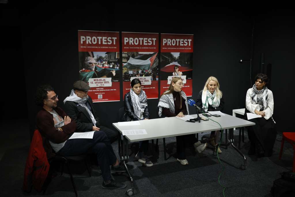 Protest za Palestinu sutra u Sarajevu