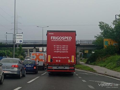 Protesti prevoznika: Blokirane saobraćajnice u Sarajevu, ne odustaju od zahtjeva