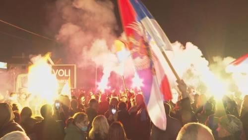 Protesti prosrpskog DF-a u Crnoj Gori