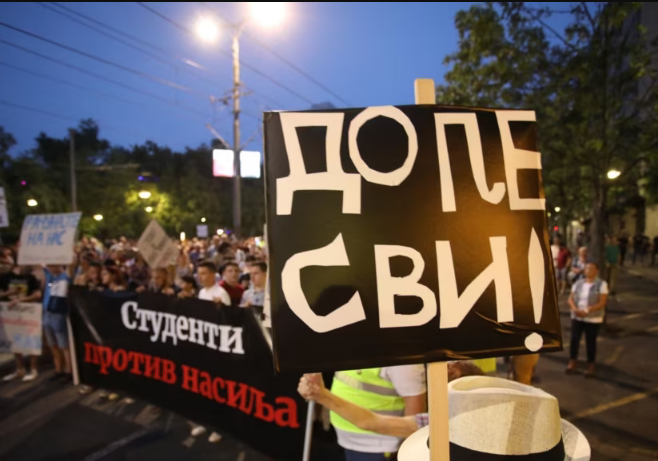 Protesti protiv nasilja u više gradova Srbije