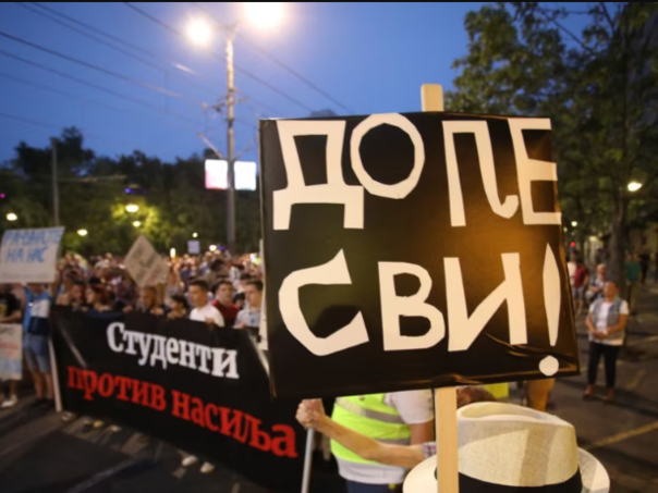 Protesti protiv nasilja u više gradova Srbije