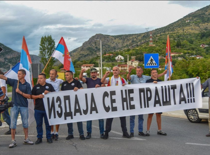 Protesti širom Crne Gore zbog formiranja Vlade