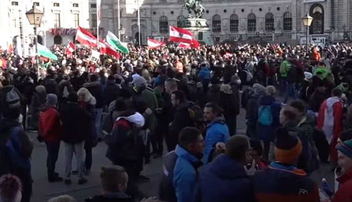 Protesti u Beču zbog korona mjera