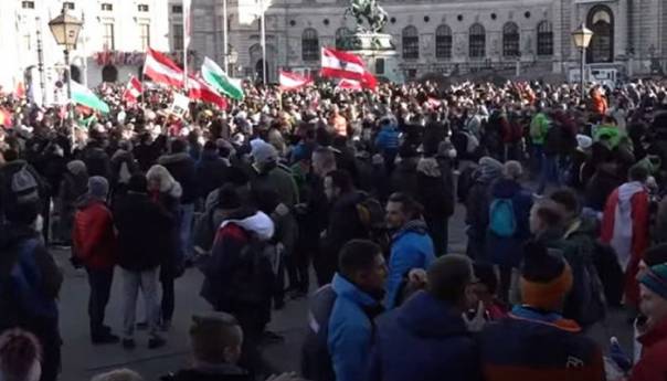 Protesti u Beču zbog korona mjera