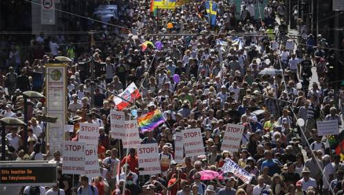 Protesti u Berlinu protiv mjera restrikcije