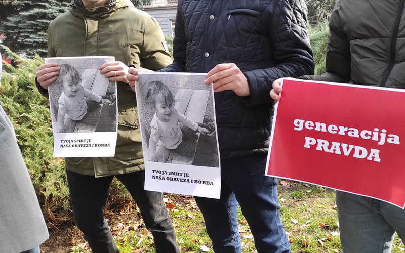 Protesti u Sarajevu zbog tragično preminule Džene Gadžun